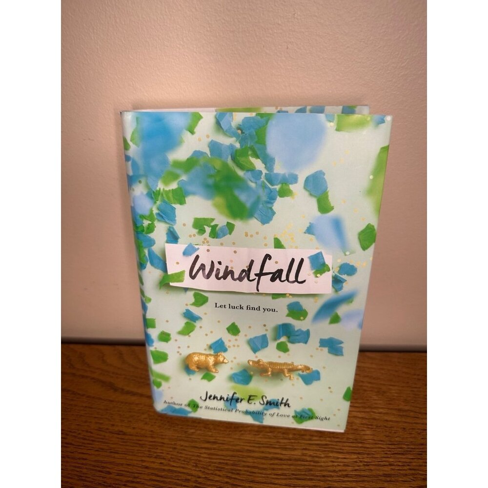 Windfall by Jennifer E Smith signed by author ya young adult
